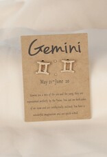 Dainty Gold Zodiac Earrings |