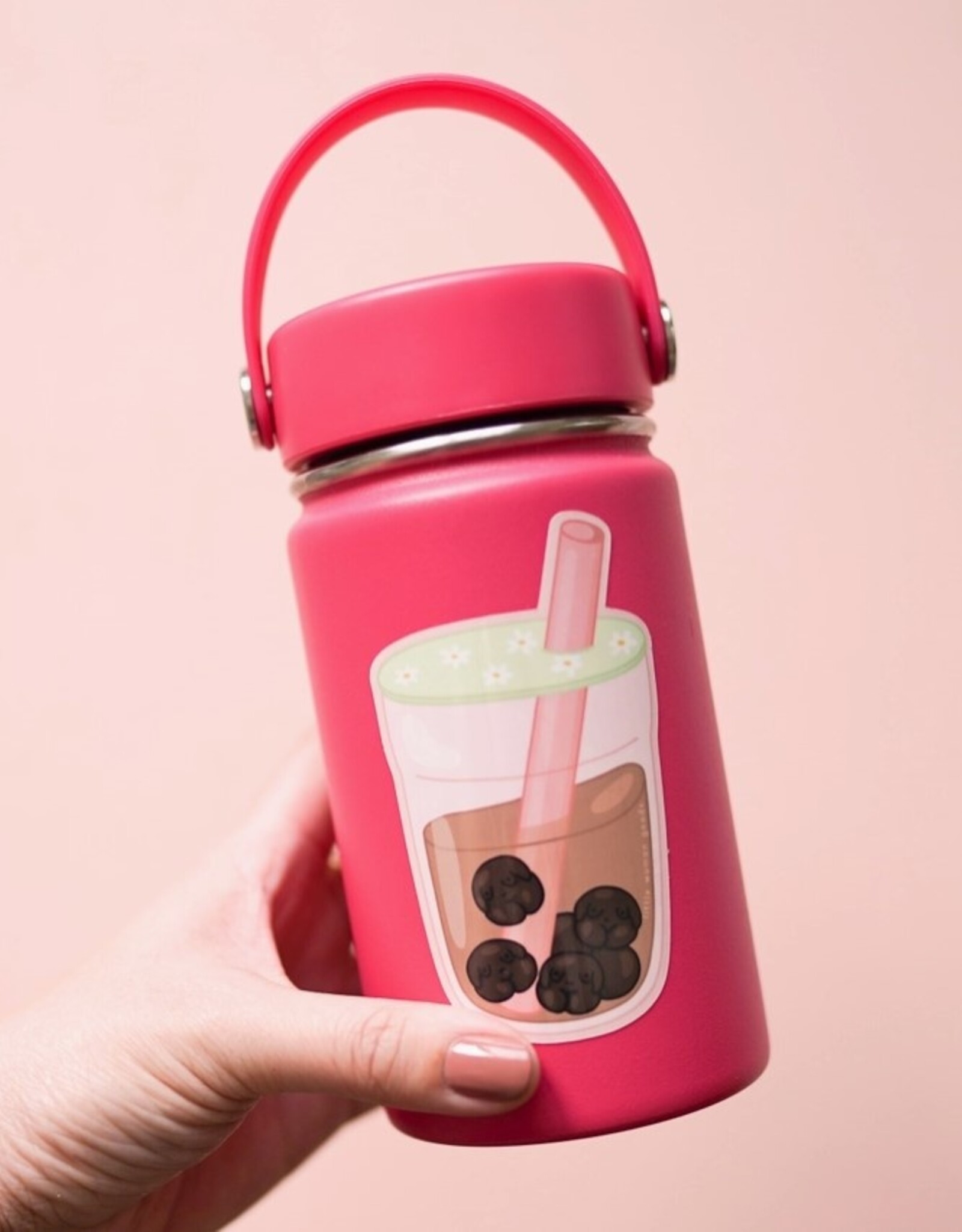 *Booba Milk Tea Vinyl Sticker
