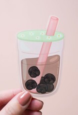 *Booba Milk Tea Vinyl Sticker