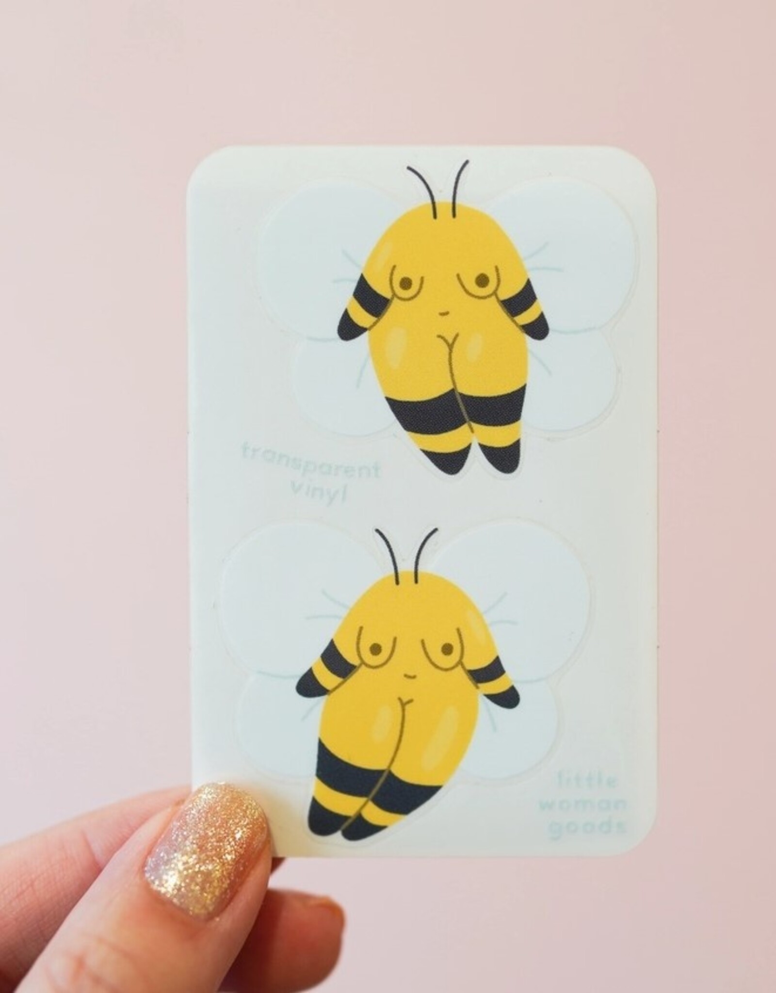 Bumblebee Girl Vinyl Sticker Sheet