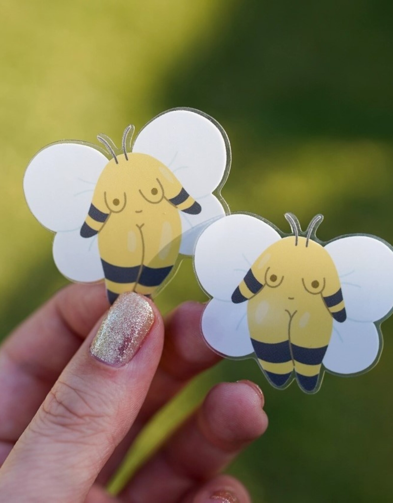 Bumblebee Girl Vinyl Sticker Sheet