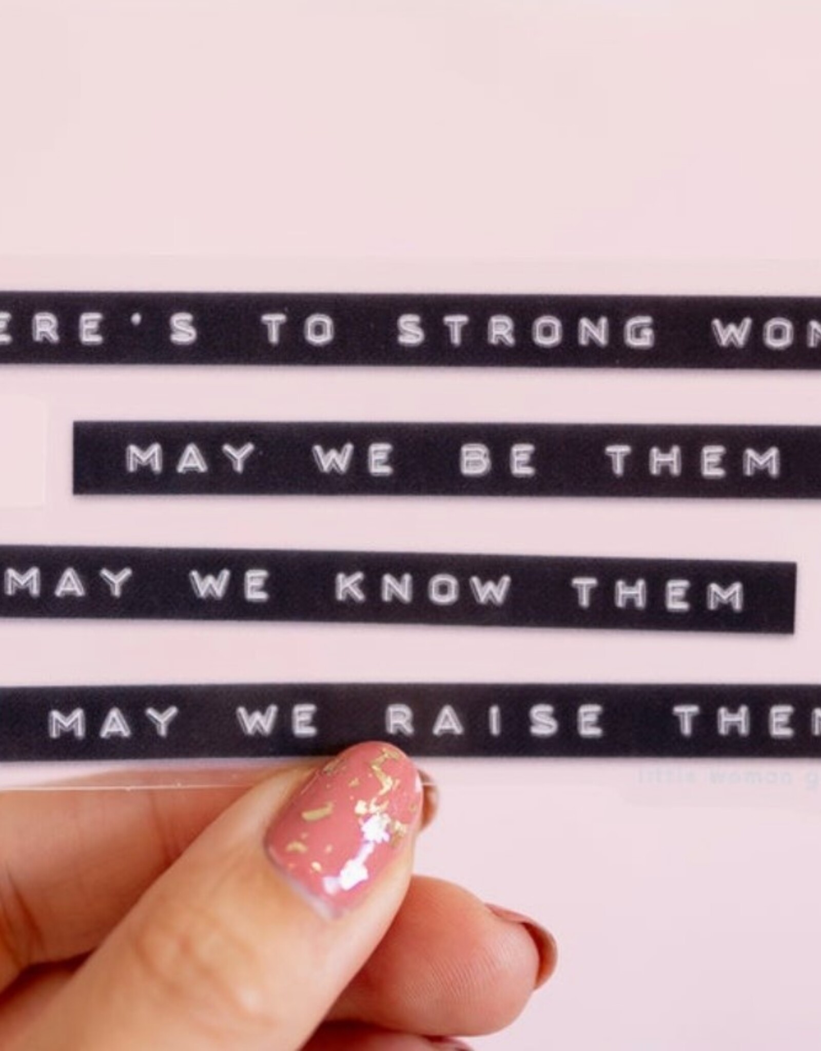 Strong Women - Feminist Vinyl Sticker