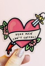 Dead Men - Feminist Vinyl Sticker