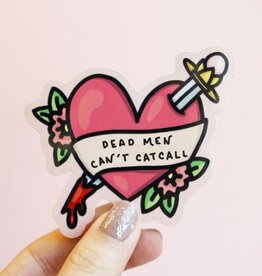 Dead Men - Feminist Vinyl Sticker