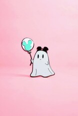 Balloon Ghost Parks Edition (Teal) Enamel Pin