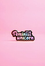 *Feminist Unicorn Enamel Pin
