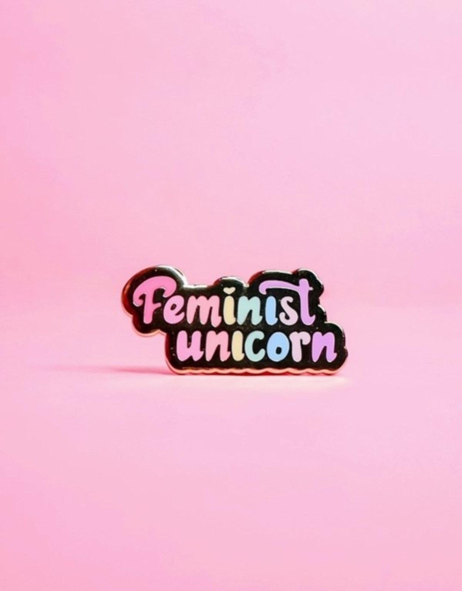 *Feminist Unicorn Enamel Pin