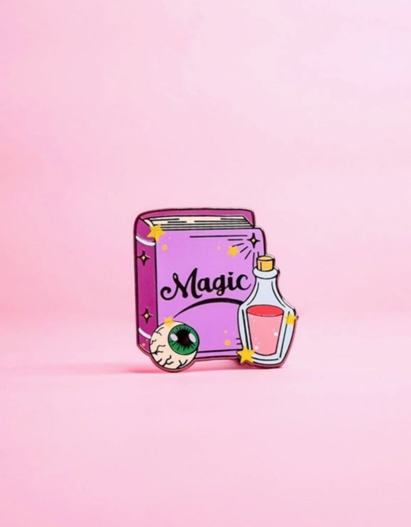 *Spell Book Enamel Pin