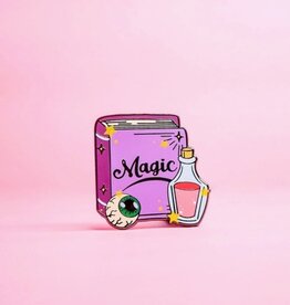 *Spell Book Enamel Pin