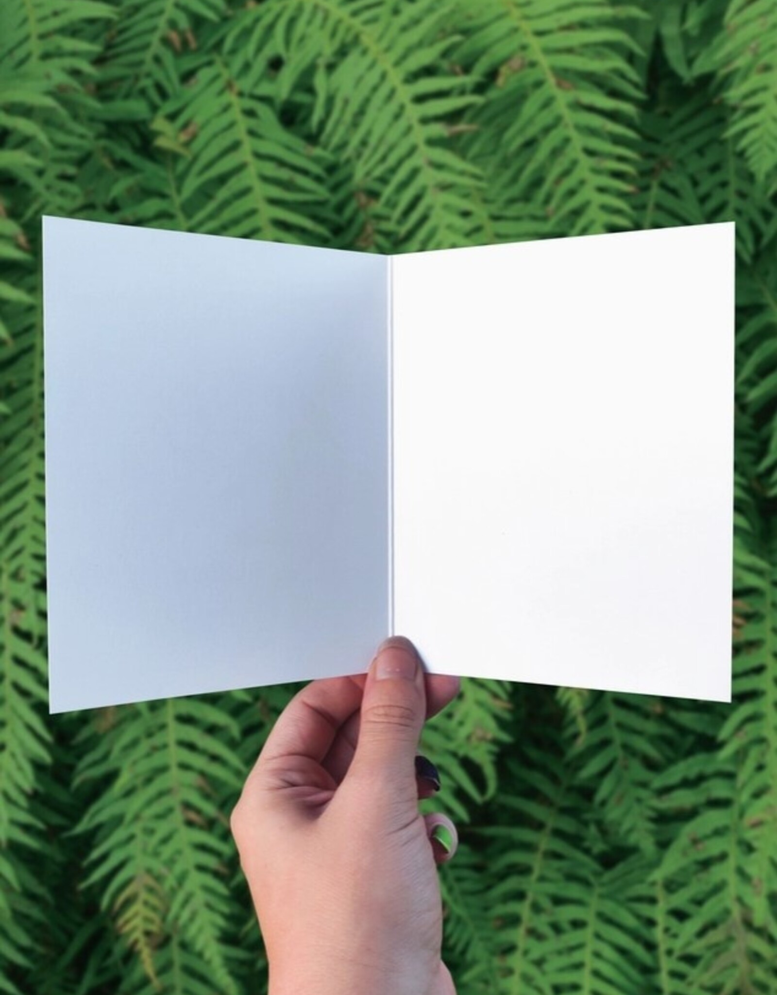 *Manifest - Greeting Card - Nature Art Witchy Affirmation Pnw