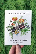 Nature Nostalgia - Birthday Card - Mushroom Gamer Nintendo Nature Nostalgia - Birthday Card - Mushroom Gamer Nintendo