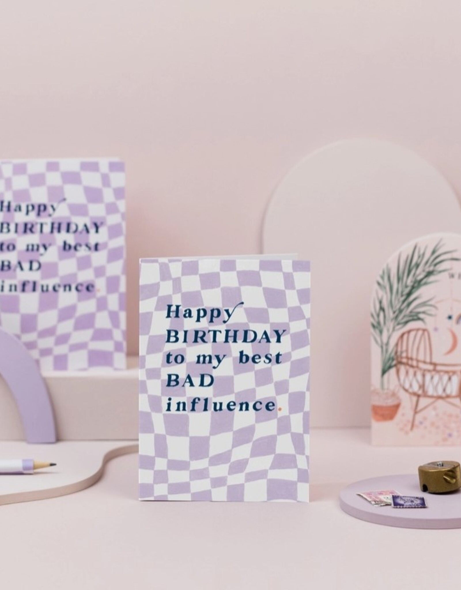 Bad Influence Birthday Card | Funny Birthday Cards