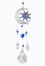 Sun & Moon Evil Eye Suncatcher