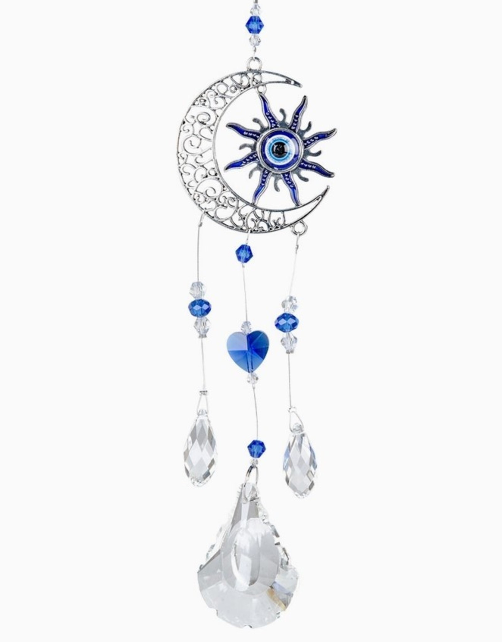 Sun & Moon Evil Eye Suncatcher