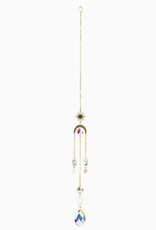 Sun & Moon Crystal Suncatcher
