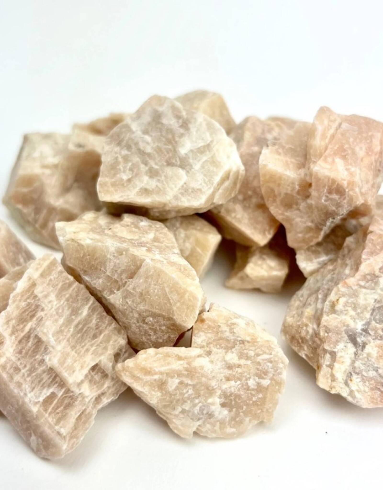 Peach Moonstone | Rough | 35-45mm | India
