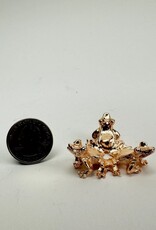 Metal Sphere Stand | Frog| Silver