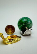 Metal Sphere Stand | Snail| Silver