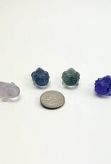 Carved Axolotl | 35-40MM | Fluorite
