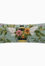Floral Bee Rectangle W/Hive Hook Pillow
