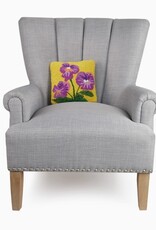 Pansies Hook Pillow