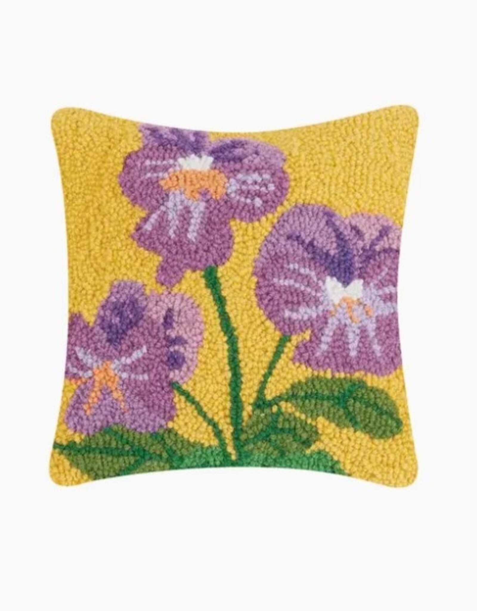 Pansies Hook Pillow