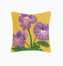 Pansies Hook Pillow