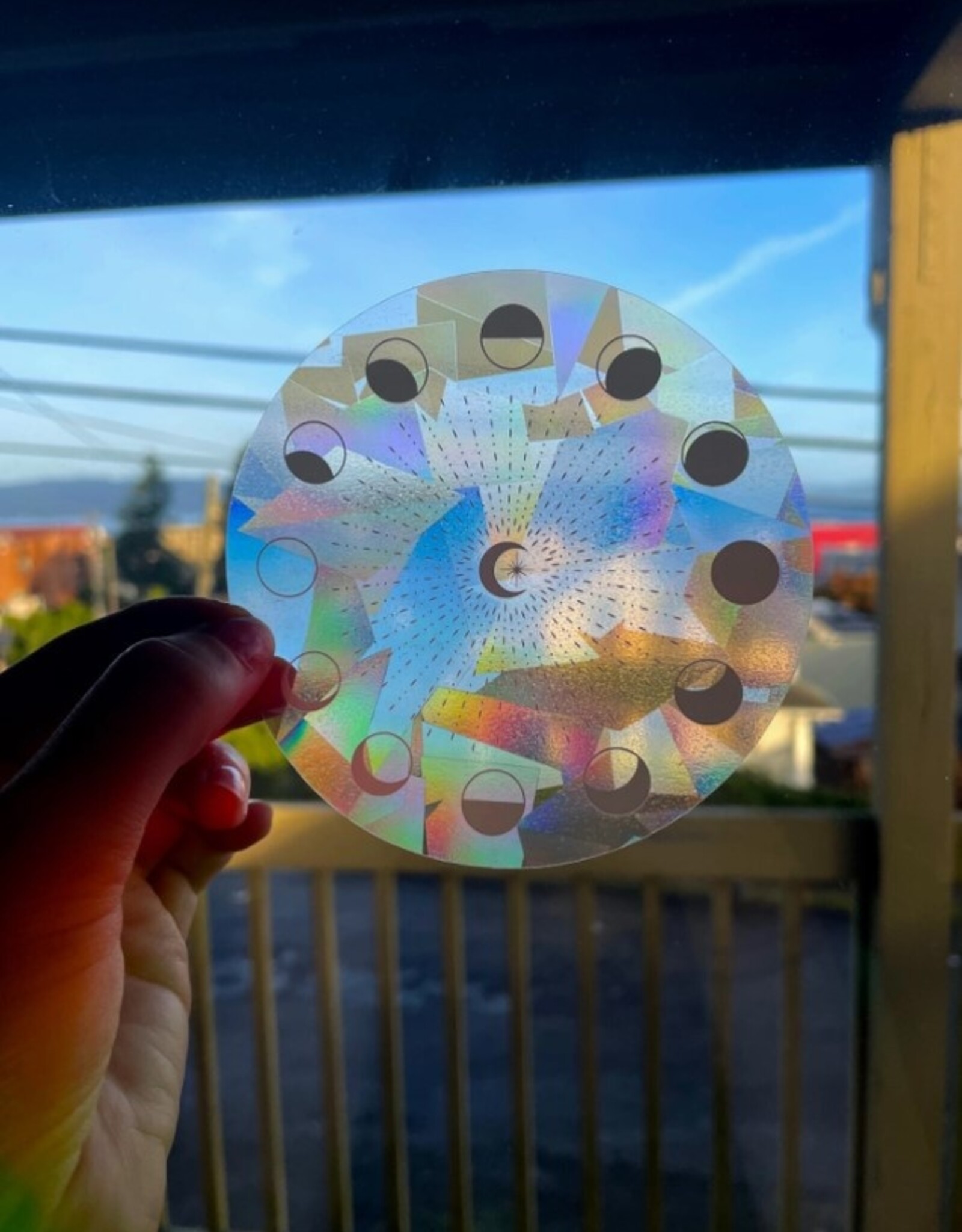 Moon Burst Suncatcher