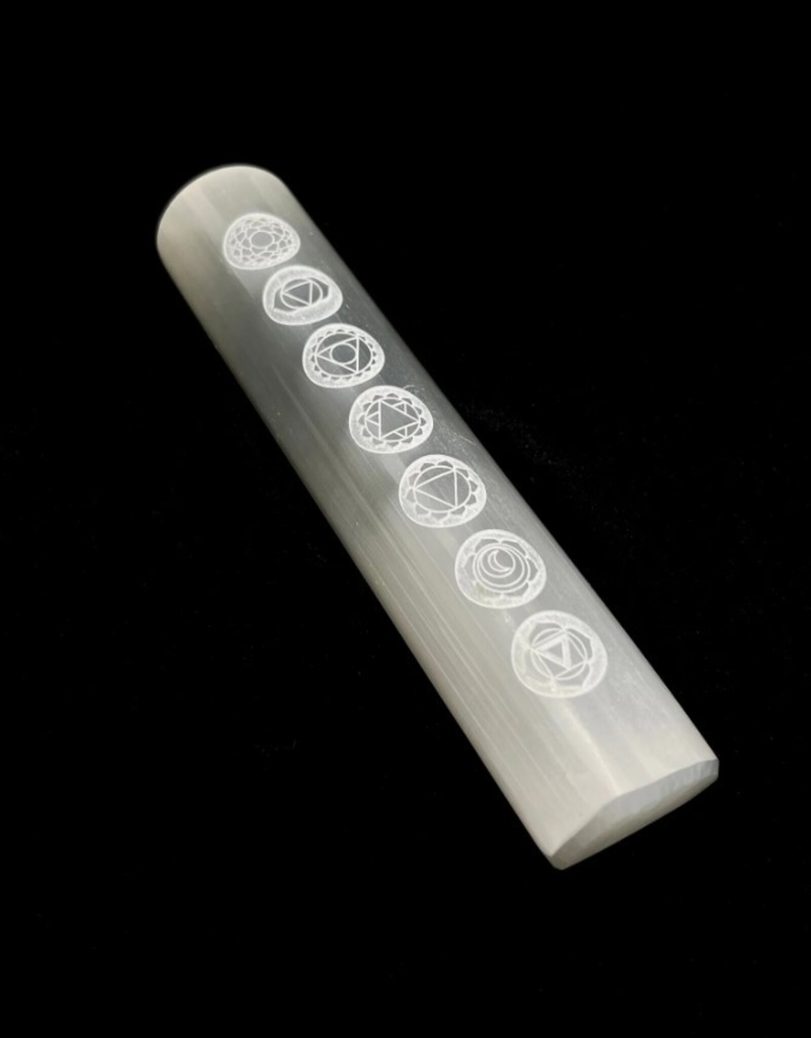 Selenite Moon Charging Plate | 15CM