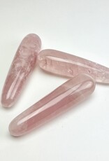 Crystal Massage Wand 5-6" | Rose Quartz