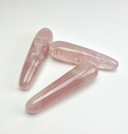 Crystal Massage Wand 5-6" | Rose Quartz
