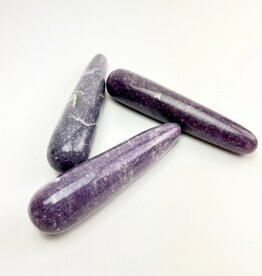 Crystal Massage Wand 5-6" |  Lepidolite