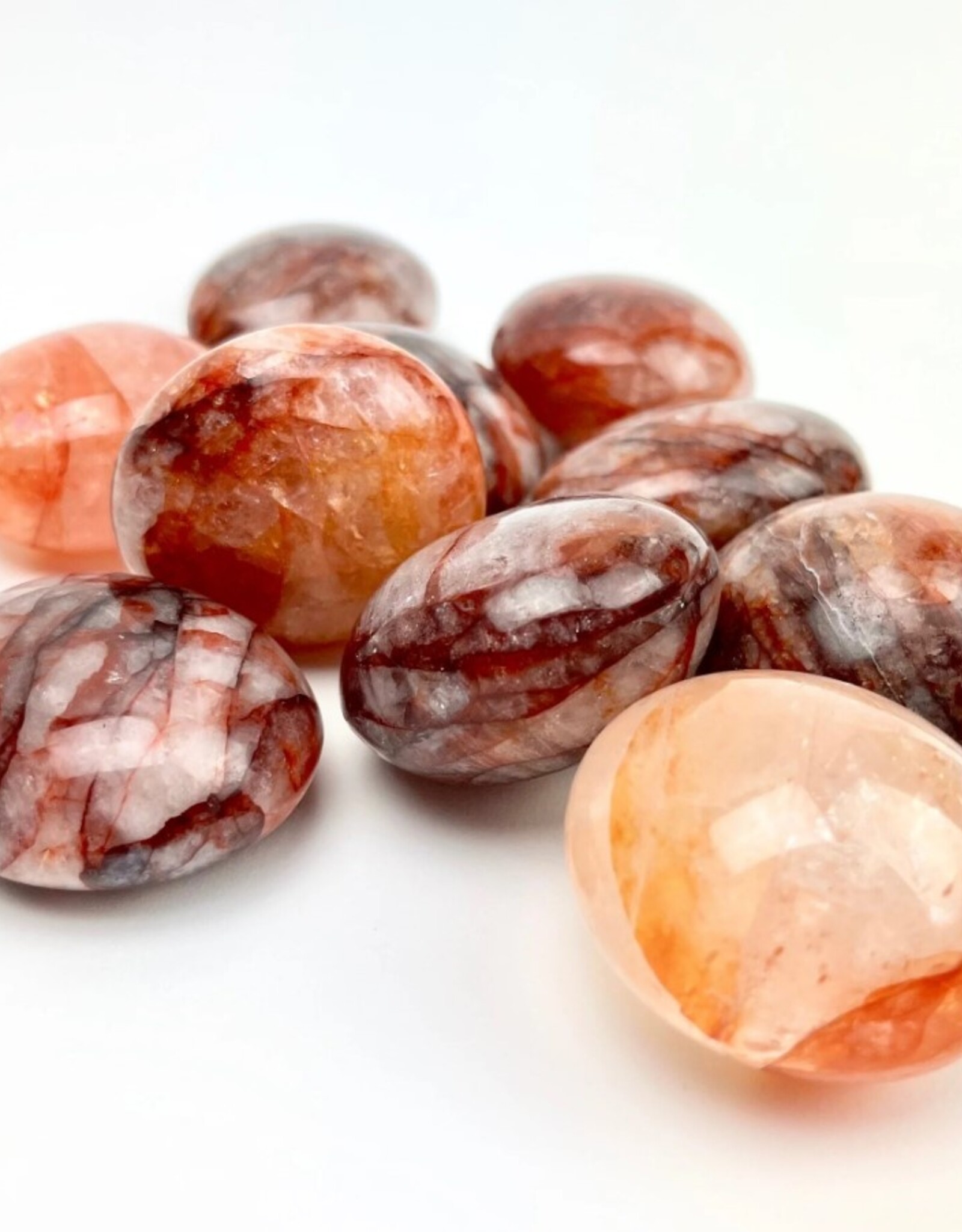 Hematoid Quartz | Palmstone | 30-60mm | Madagascar