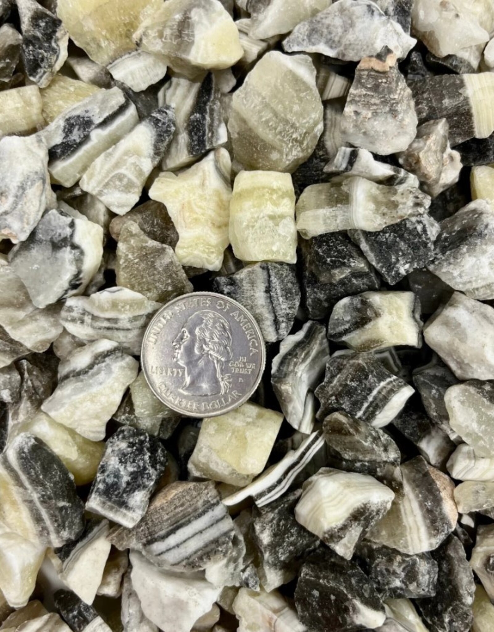 Zebra Calcite | 10-30mm | Mexico