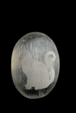Halloween Selenite Palmstones |