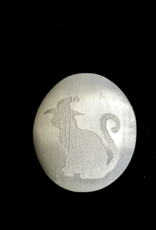 Halloween Selenite Palmstones |