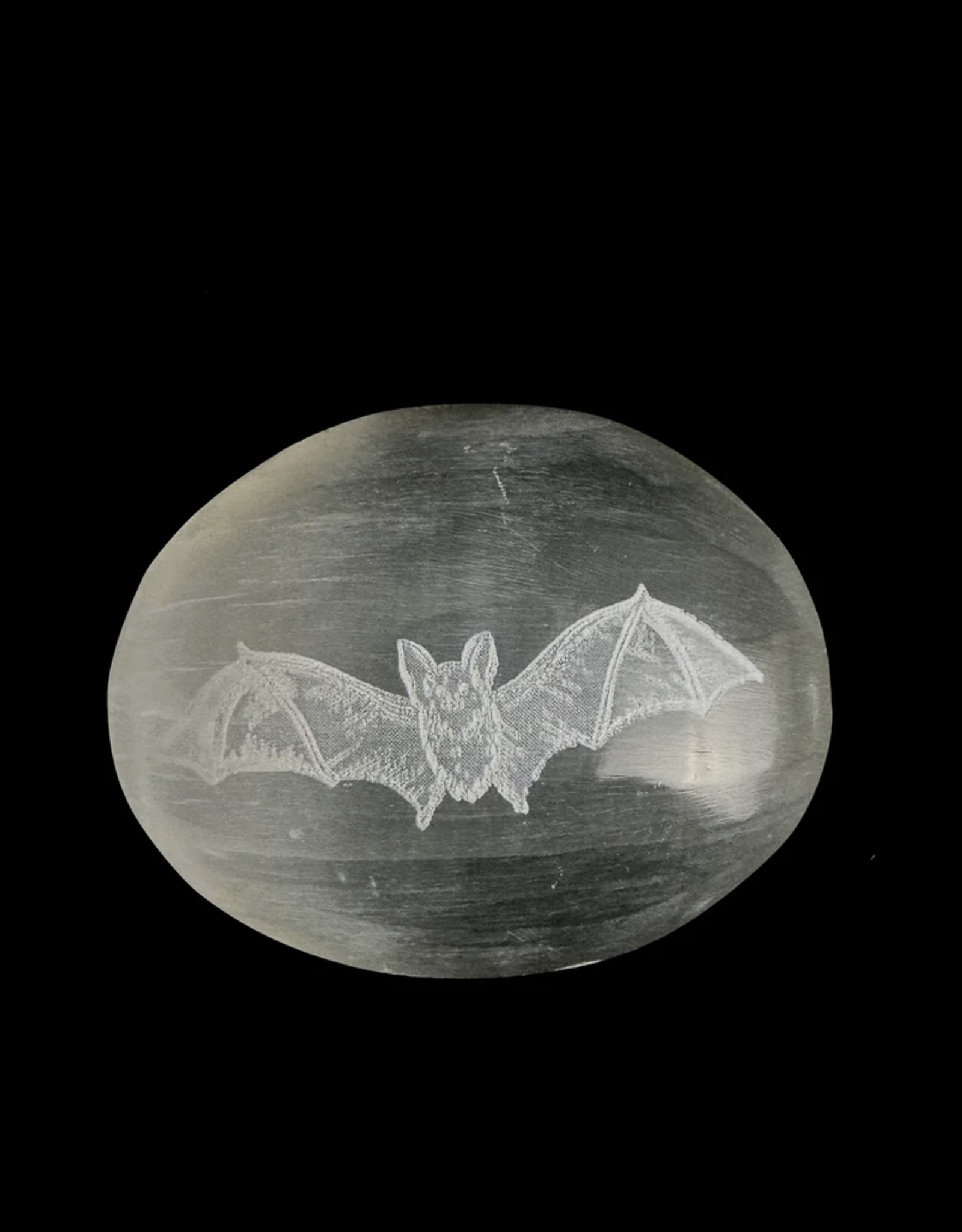 Halloween Selenite Palmstones |