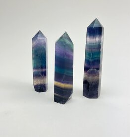 Rainbow Fluorite | Polished Points | 85-95mm