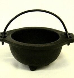 Cast Iron Cauldron - 2.5"D
