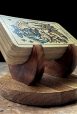 Limited Edition Crescent Moon Wooden Tarot Card Holder