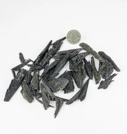Genilson Black Kyanite Fans | 30-90mm | Brazil