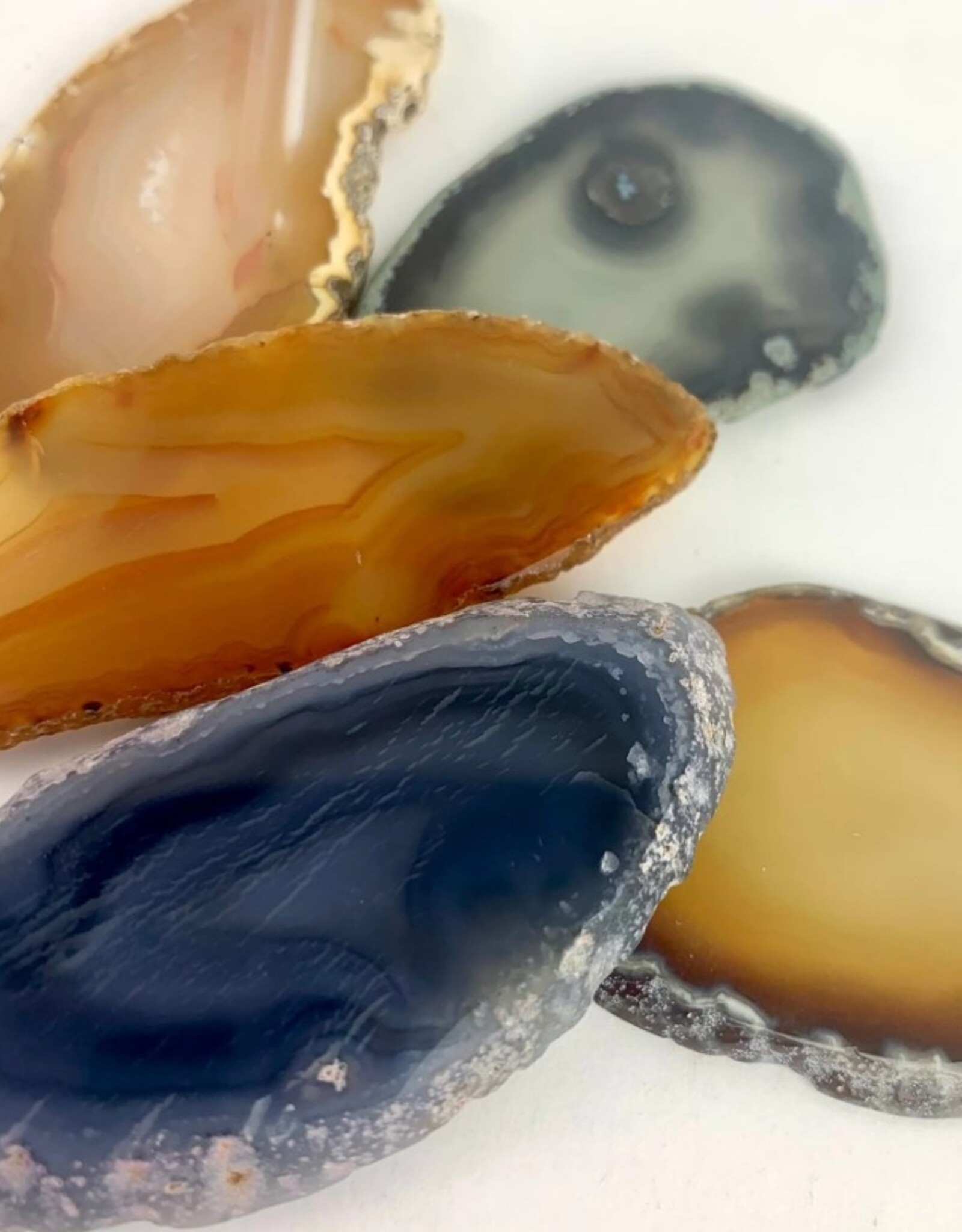 Geode Agate Slice | 50-60mm | Brazil