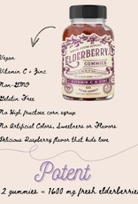 *Elderberry Gummies with Zinc + Vitamin C- 60 Ct *Elderberry Gummies with Zinc + Vitamin C- 60 Ct