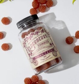 *Elderberry Gummies with Zinc + Vitamin C- 60 Ct