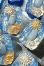 Crystal Infused Bar Soap Return of the Sun 7oz Yule Holiday Inspired