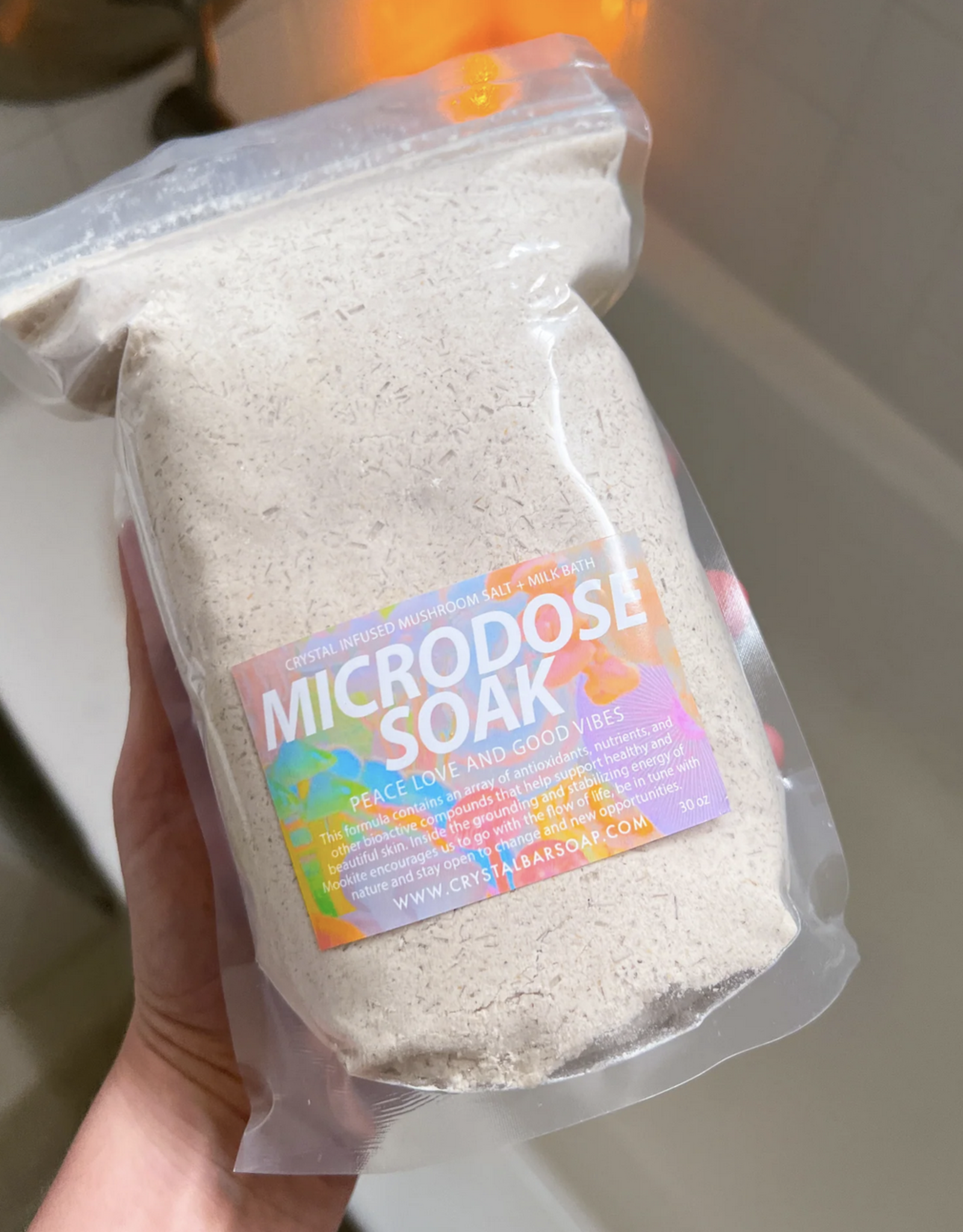 Microdose Mushroom Milk Bath Soak 30 oz