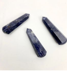 Iolite | Vogel Faceted Wand | 60-70mm