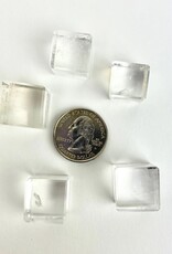Clear Quartz Cube Pendant