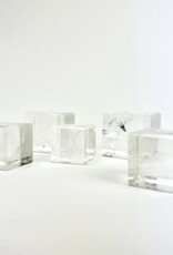 Clear Quartz Cube Pendant