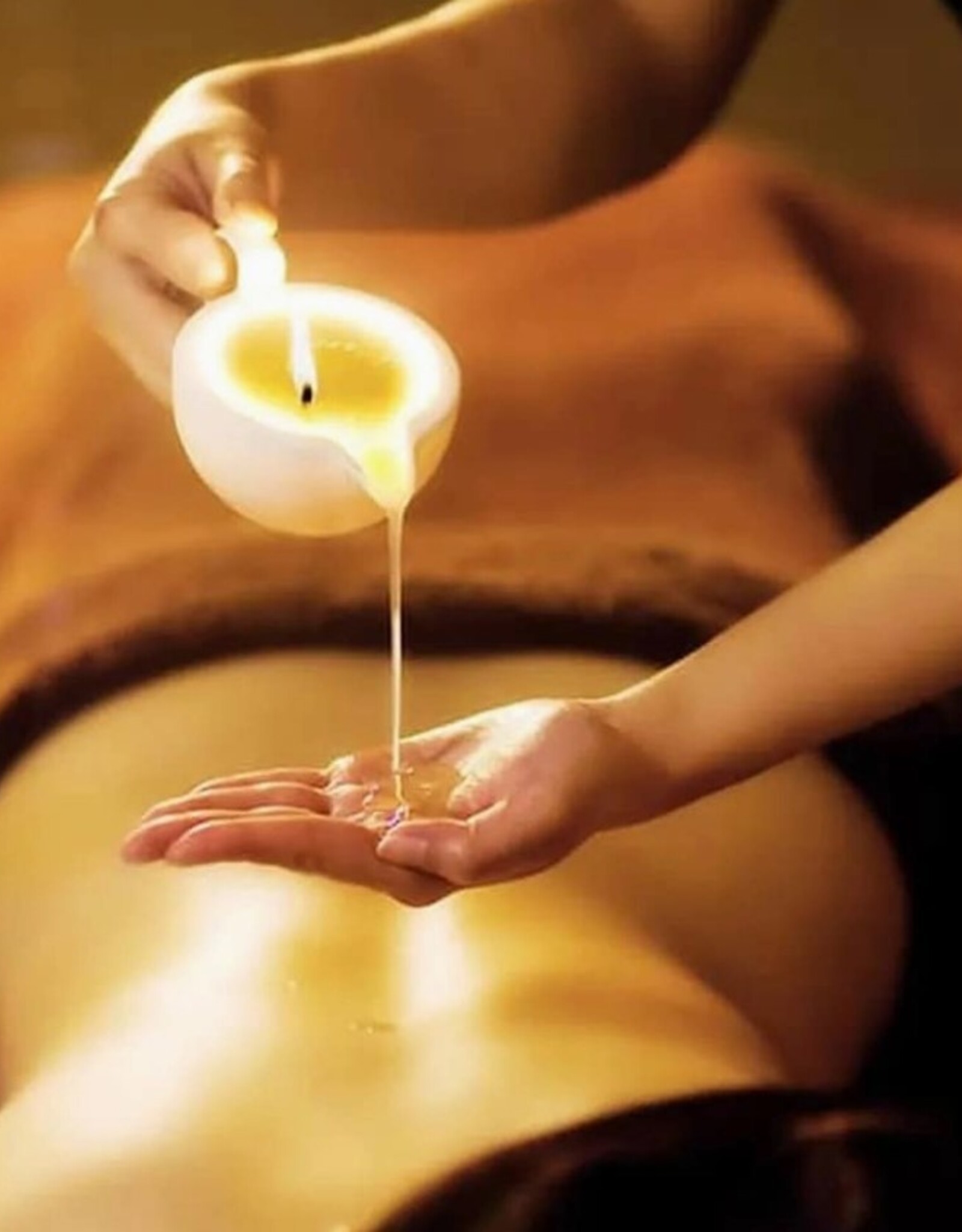 Massage Candle with Therapeutic Essential Oils ,Handmade